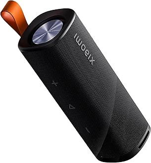 XIAOMI Portable Bluetooth Speaker Bluetooth 5.4, IP67 Wireless Speaker Waterproof with 12 Hours Playback Time, Supports TWS Connection (Black)
