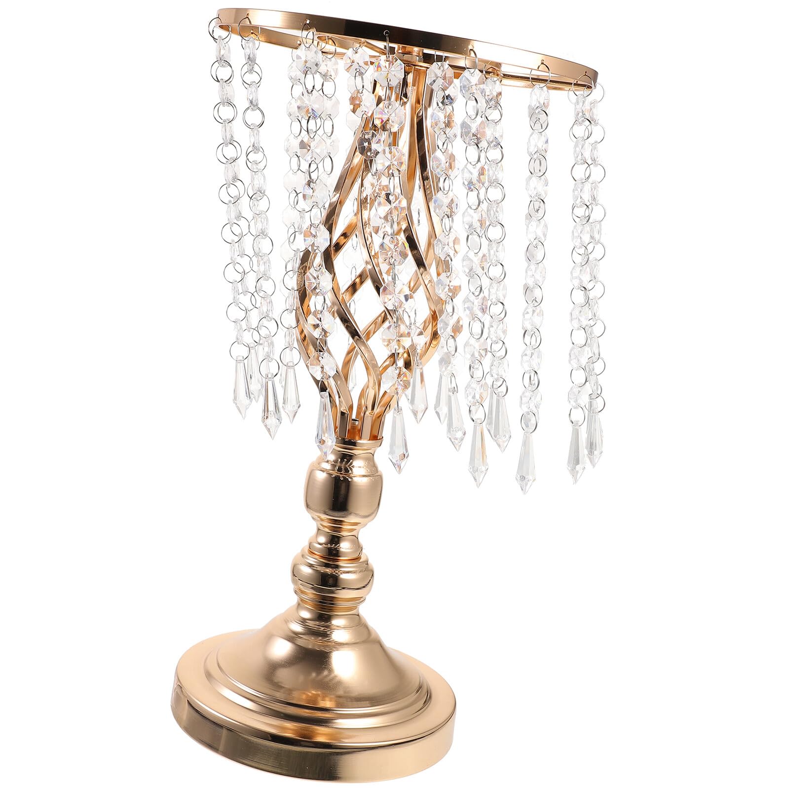 TOPBATHY Kerzenhalter aus Metall für Innenbereich Dekorative Metallvase für Blumen Tischdekoration für Hochzeiten Heimdekoration Kleine Metallvase für Schreibtisch