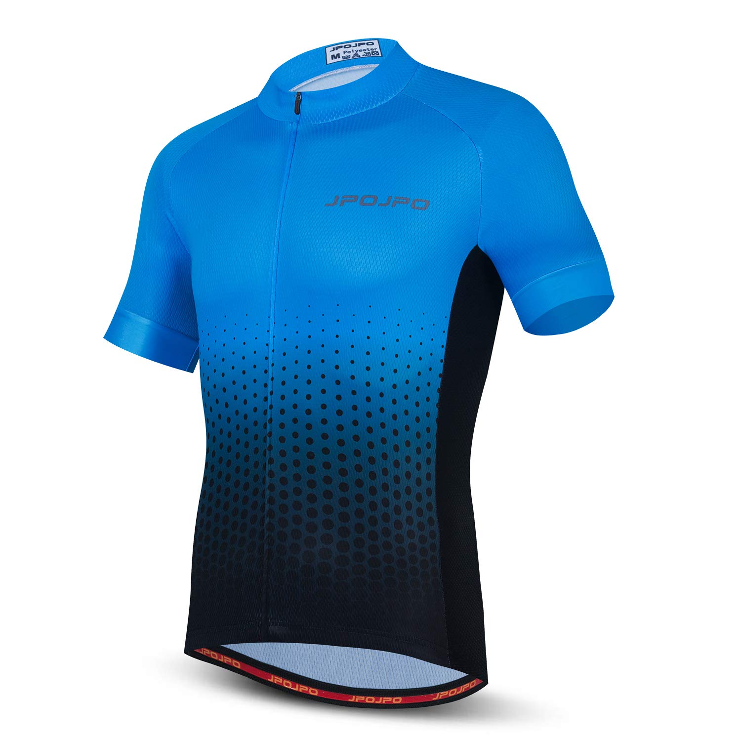 JPOJPO Men's Cycling Jersey Bike Shirt Short Sleeve MTB Summer Clothing Bicycle Tops Jacket S-3XL