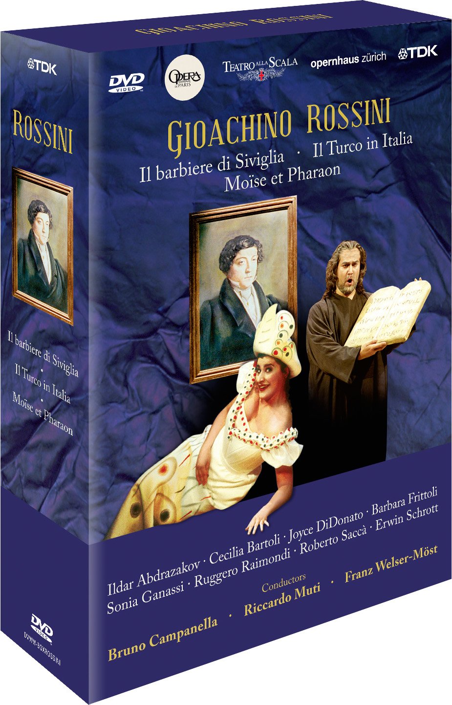 Rossini - Il Barbiere di Siviglia/Il Turco in Italia/Moise et Pharaon