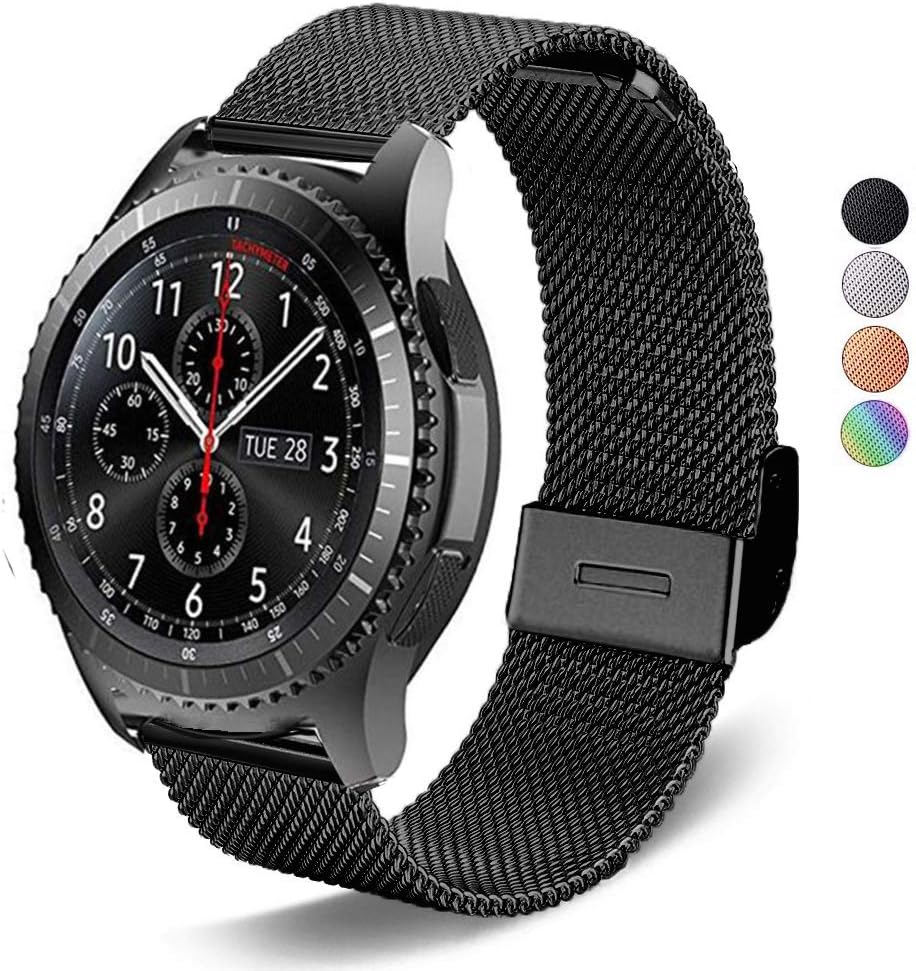 DEALELE Strap Compatible with Samsung Gear S3 / Galaxy Watch 46mm