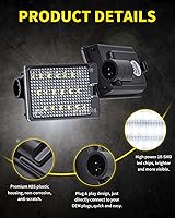 Vista 3 de Luces LED para matrícula, conjunto de lámpara blanco brillante, reemplazo compatible con Dodge Durango 2014, 2015, 2016, 2017, 2018, 2019, 2020