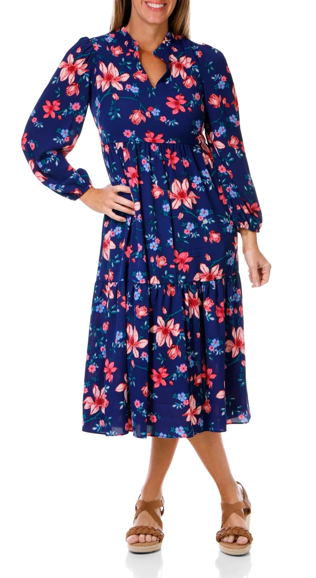 Robe décontractée Vince Camuto bleu marine une création aux finitions soignées - 3
