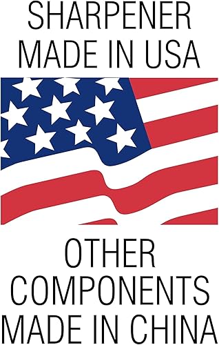 Miniatura 9 de DMT W6EFC - Juego de afilado de cuchillos de piedra de afilar de diamante de lujo con caja de madera, juego de 3 piedras de afilar, 6 x 2 pulgadas