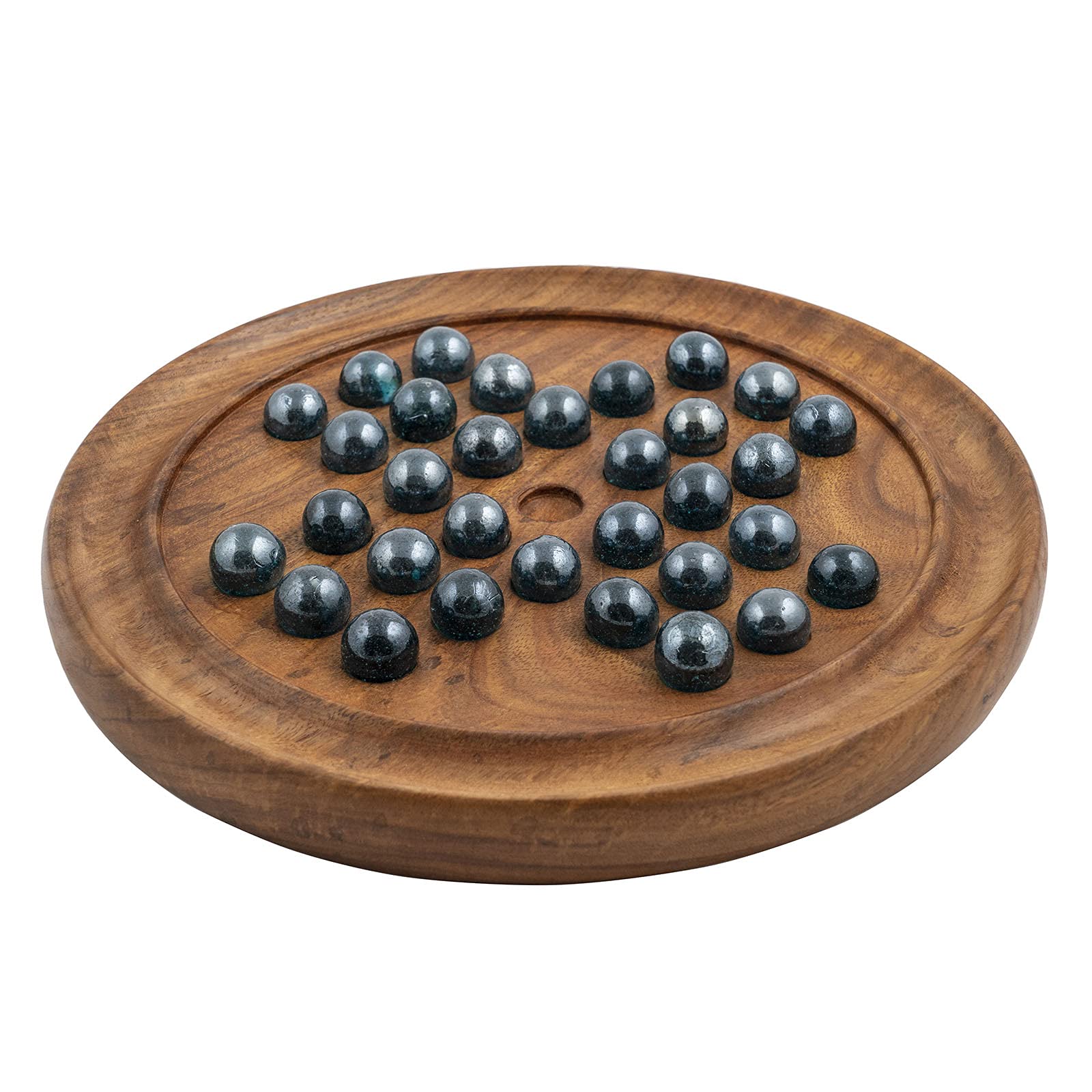 See full amazon price history chart for TOOLART™ Wooden Solitaire Board Game in with Glass Marbles Brain-vita Unique Game 9" - Best Gift for Kids, Teens & Adults Made in India (RH_Solitaire_8) TOOLART™ Wooden Solitaire Board Game in with Glass Marbles Brain-vita Unique Game 9" - Best Gift for Kids, Teens & Adults Made in India (RH_Solitaire_8) (B093TBCKM6) Amazon Price History, Amazon Price Tracker