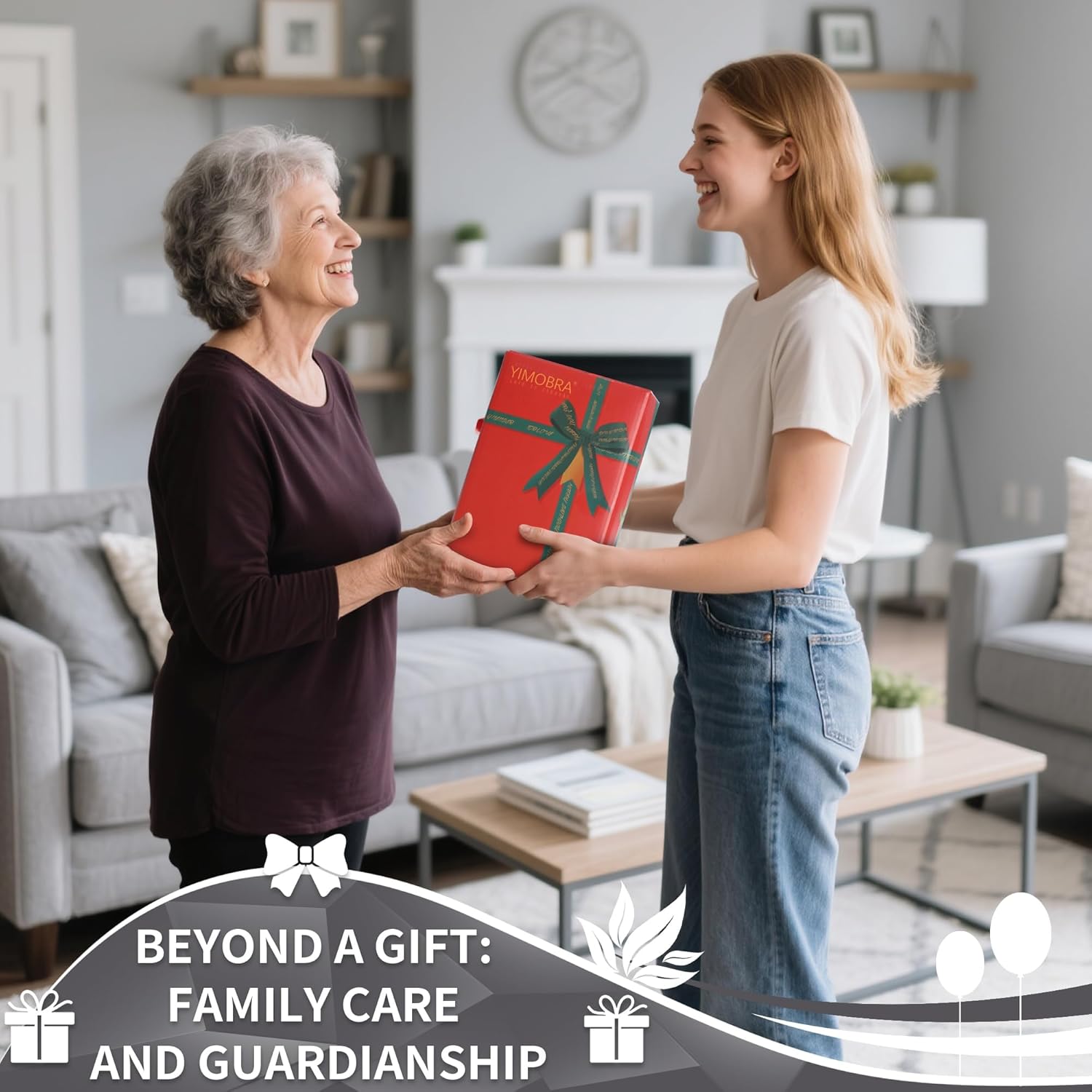 Yimobra Bathroom Rugs Sets 2 Piece, Soft Absorbent Bath Mat and U-Shaped Toilet Rug with Non Slip Backing, Luxury Shaggy Bath Mats for Bathroom, Machine Washable, 31.5"x20"+24"x20", Light Grey - Image 3