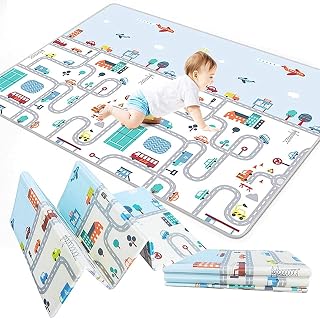 EASY SHOPE Water Resistant Kids & Baby Playing Crawl Floor Mat (Random Colour & Design) (Folding Mat (6 X 6.5 Ft),1 Count Price In India