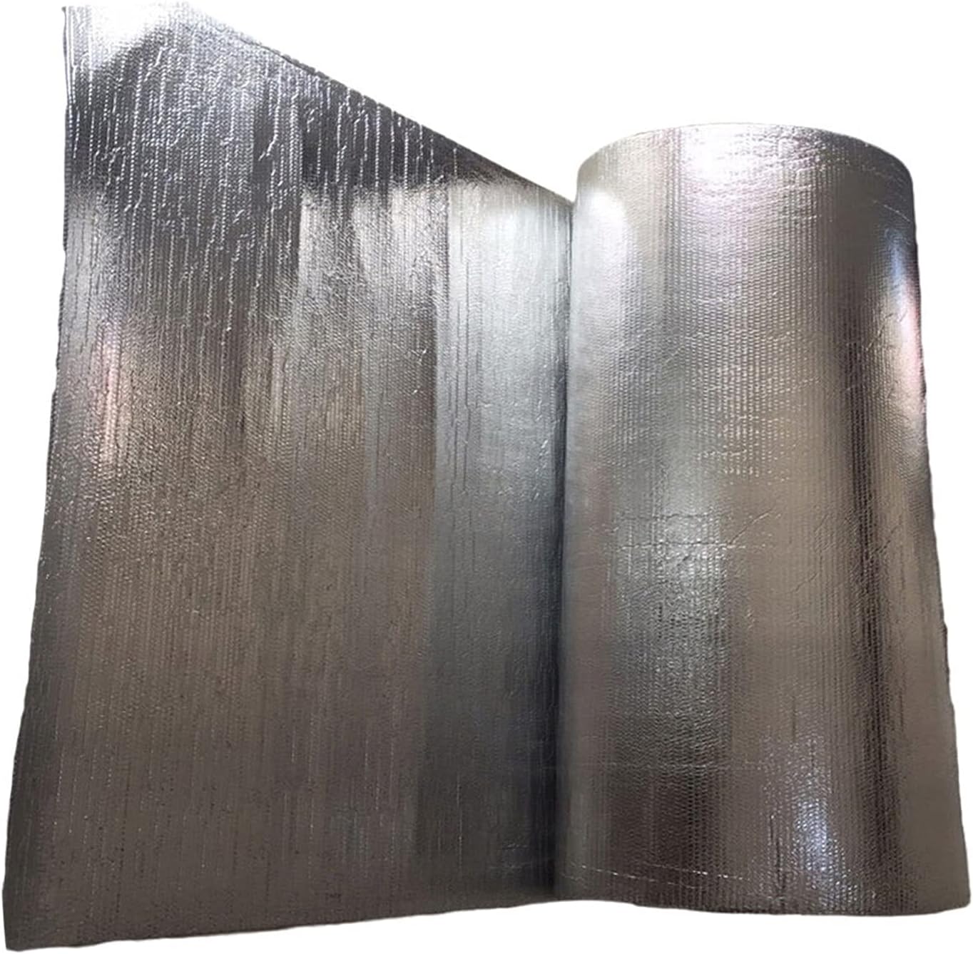 反射断熱シートアルミ ドア断熱 アルミ箔 遮熱効果が高く ダブルバブル反射フォイル ィルム配管用 車 屋根 断熱ボード 断熱材 裏面 テープ アルミ保温シート 保温 保冷シート 断熱マット 熱反射 業務用 保冷保温シート 遮熱 Size 1x10m 3 2x32 8ft 90 以上節約