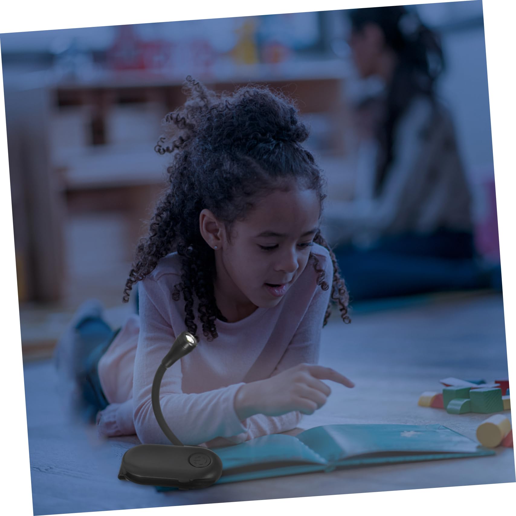 BELLIFFY Clip Led Reading Lamp Rechargeable Book Light Brightness for Night Reading Study and Travel Portable Eye- for Bedside and Desk Use