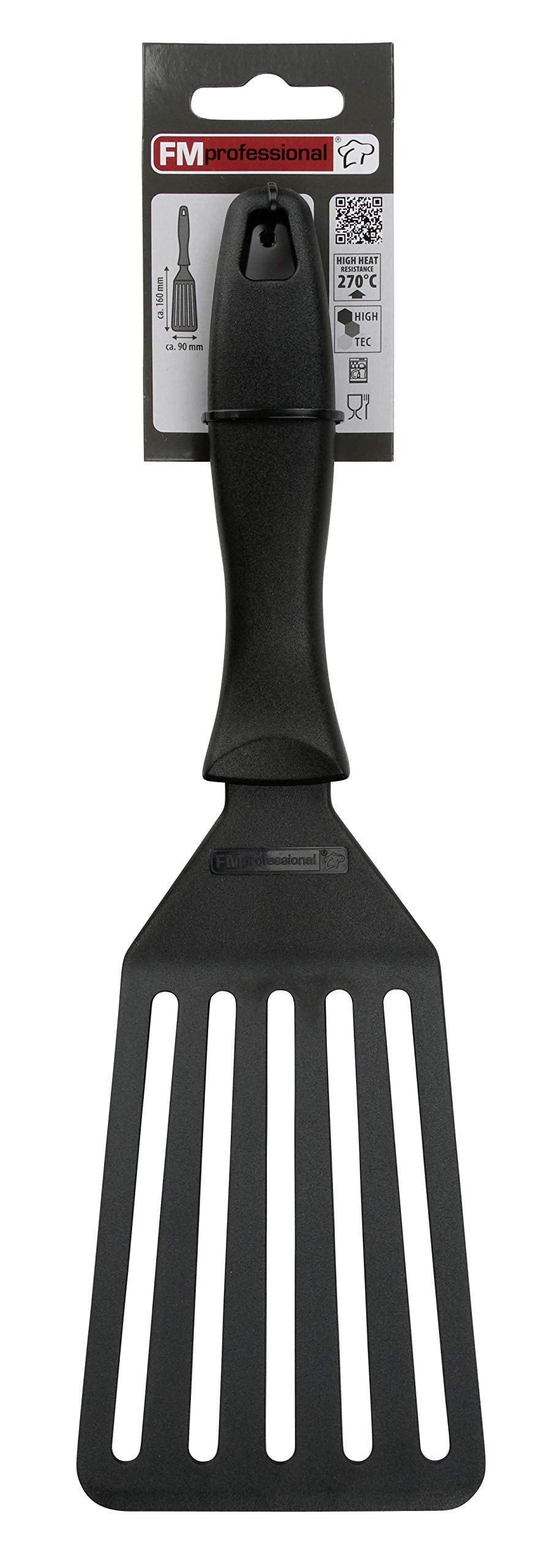 FMprofessional 21752 łopatka do pieczenia, tworzywo sztuczne, czarna