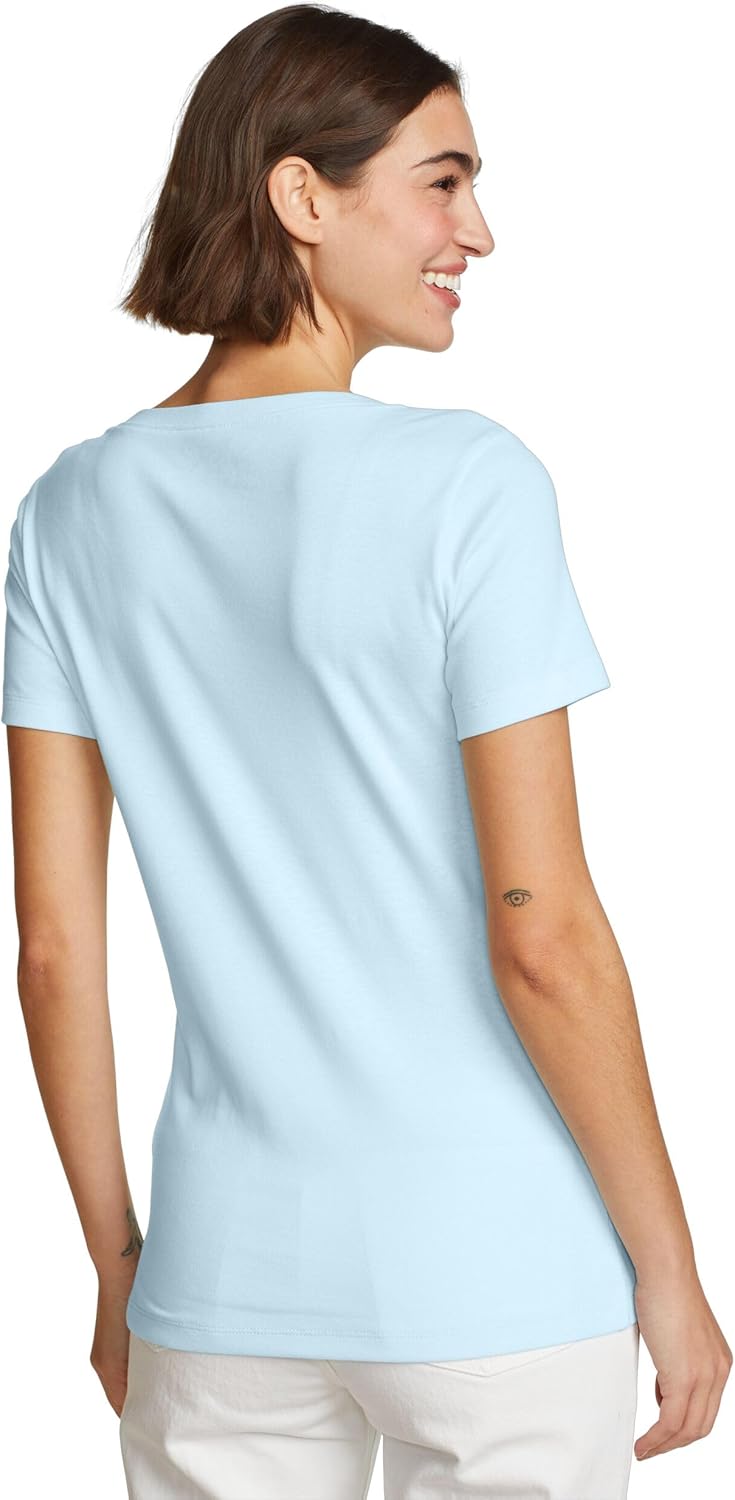 Eddie Bauer Womens Wp Ss Fav VNK Tee - Image 2