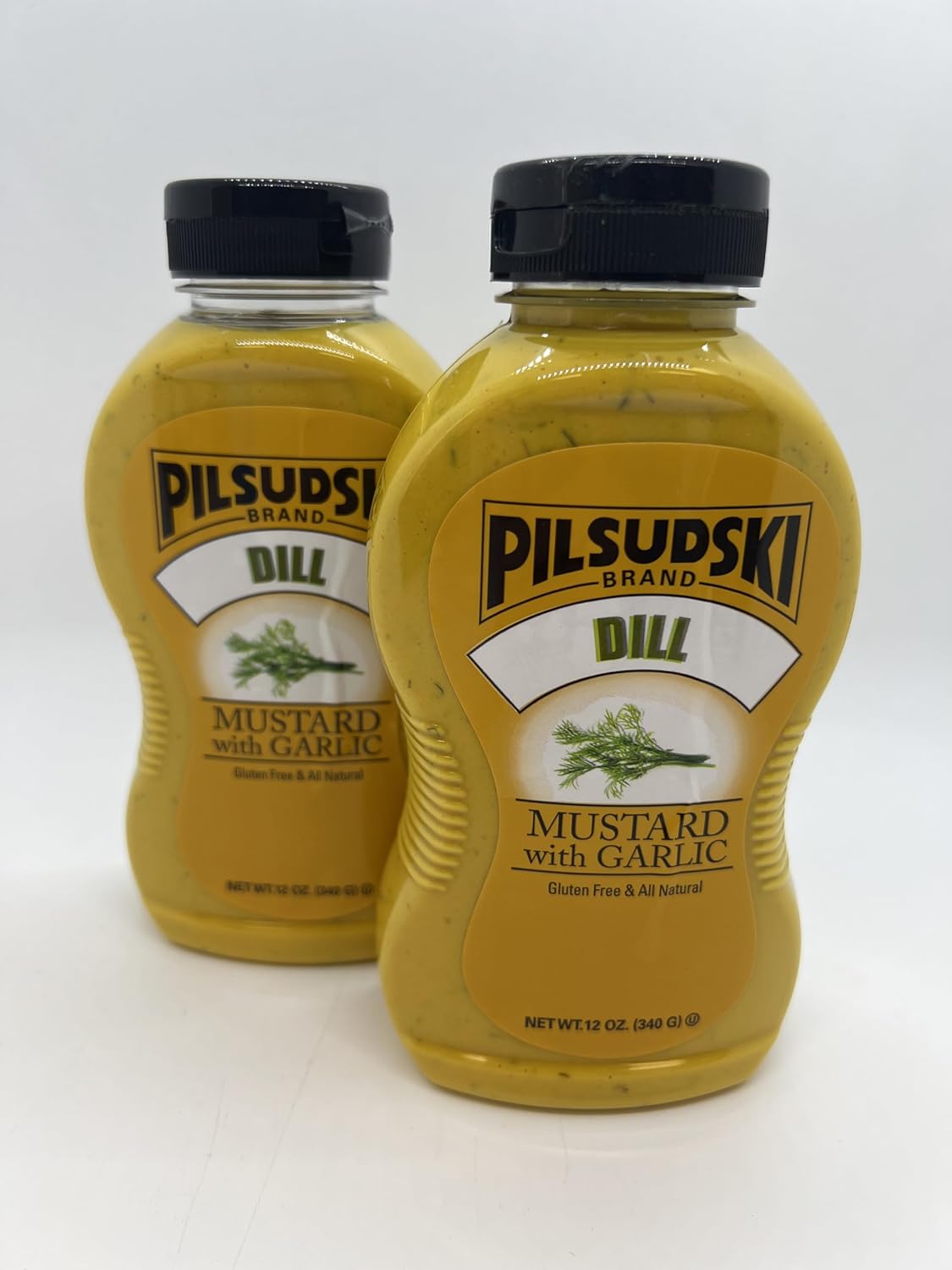 Pilsudski Brand DILL MUSTARD WITH GARLIC All Natural