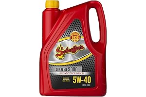 Schafer's Co. 9000-006S Supreme 9000 Full Synthetic Engine Oil 5W-40