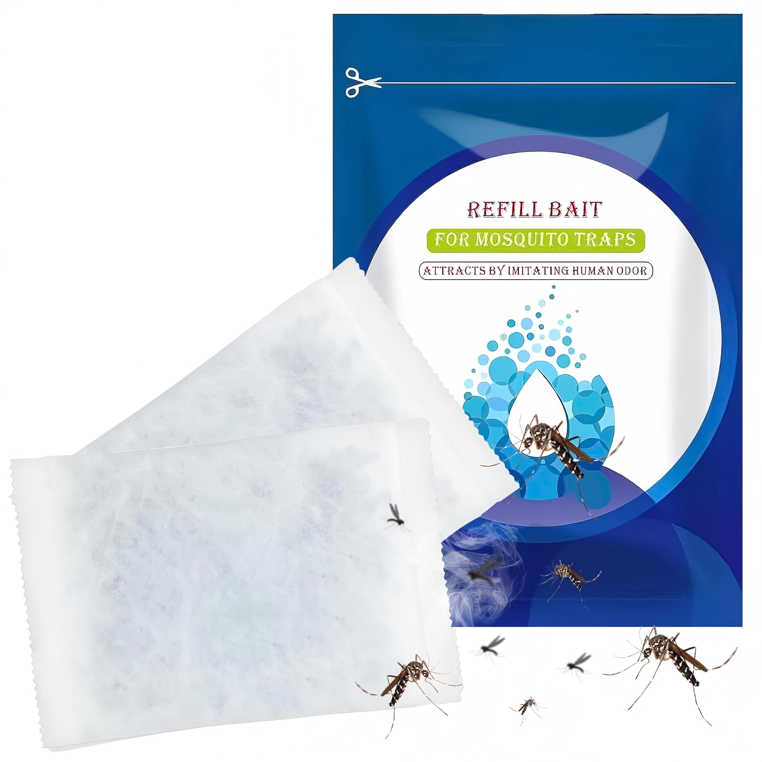 Recharge 4 Mois Alternative pour Biogents Piège Moustique (Lot de 2) | Alternative ultra-économique | Parfaitement adapté pour BG-Mosquitaire & Sweetscent | Action ciblée moustique tigre | CO2