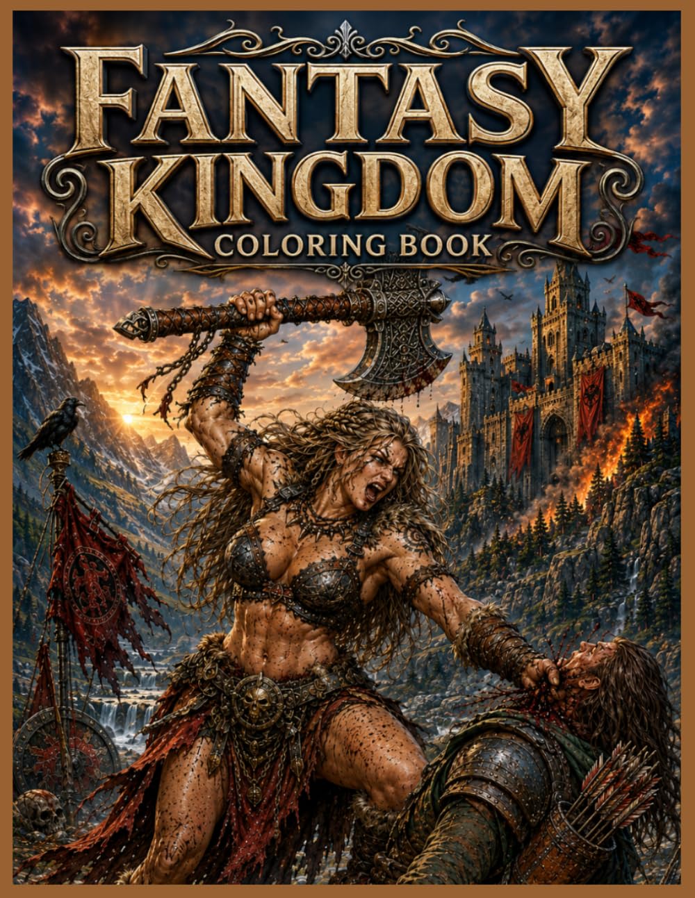 FANTASY KINGDOM Coloring Book