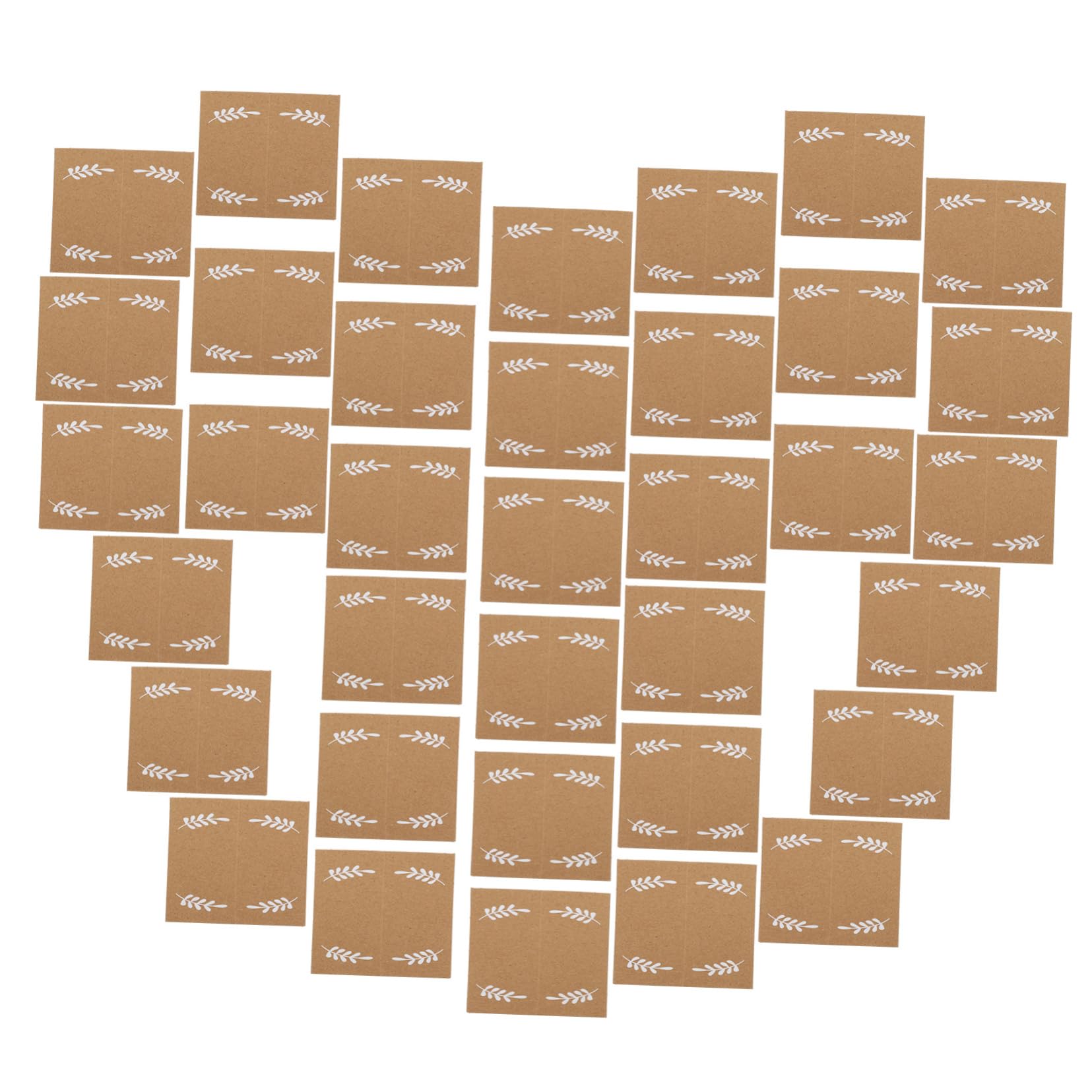 SHINEOFI 3 Sätze Sitzplatzkarten Visitenkarte Namenskärtchen Hochzeitsdeco Tischdeko Esstisch Hochzeitskarten Du Leer Platzkarten Für Den Tisch Tischkarten Für Namen Papier 100 Stück * 3