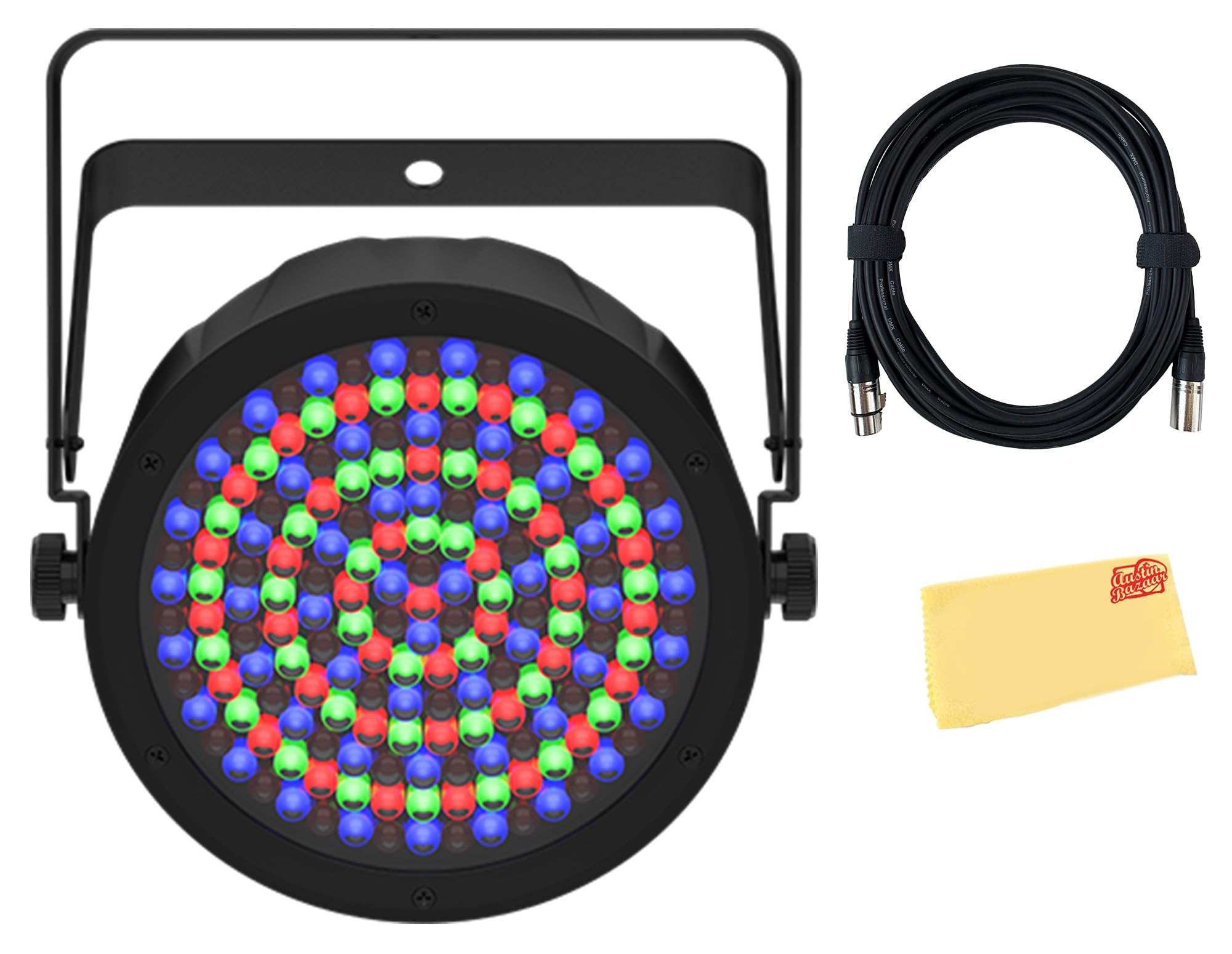 Amazon.com: CHAUVET DJ SlimPAR 64 RGBA ILS LED Wash Light Bundle