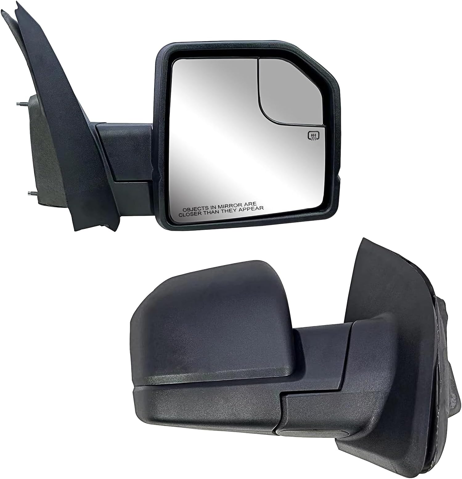 Side Mirror Right Passenger Side View Mirror Fits Ford F150 2015 2016 2017 2018 2019 2020 w/Heated 5pins