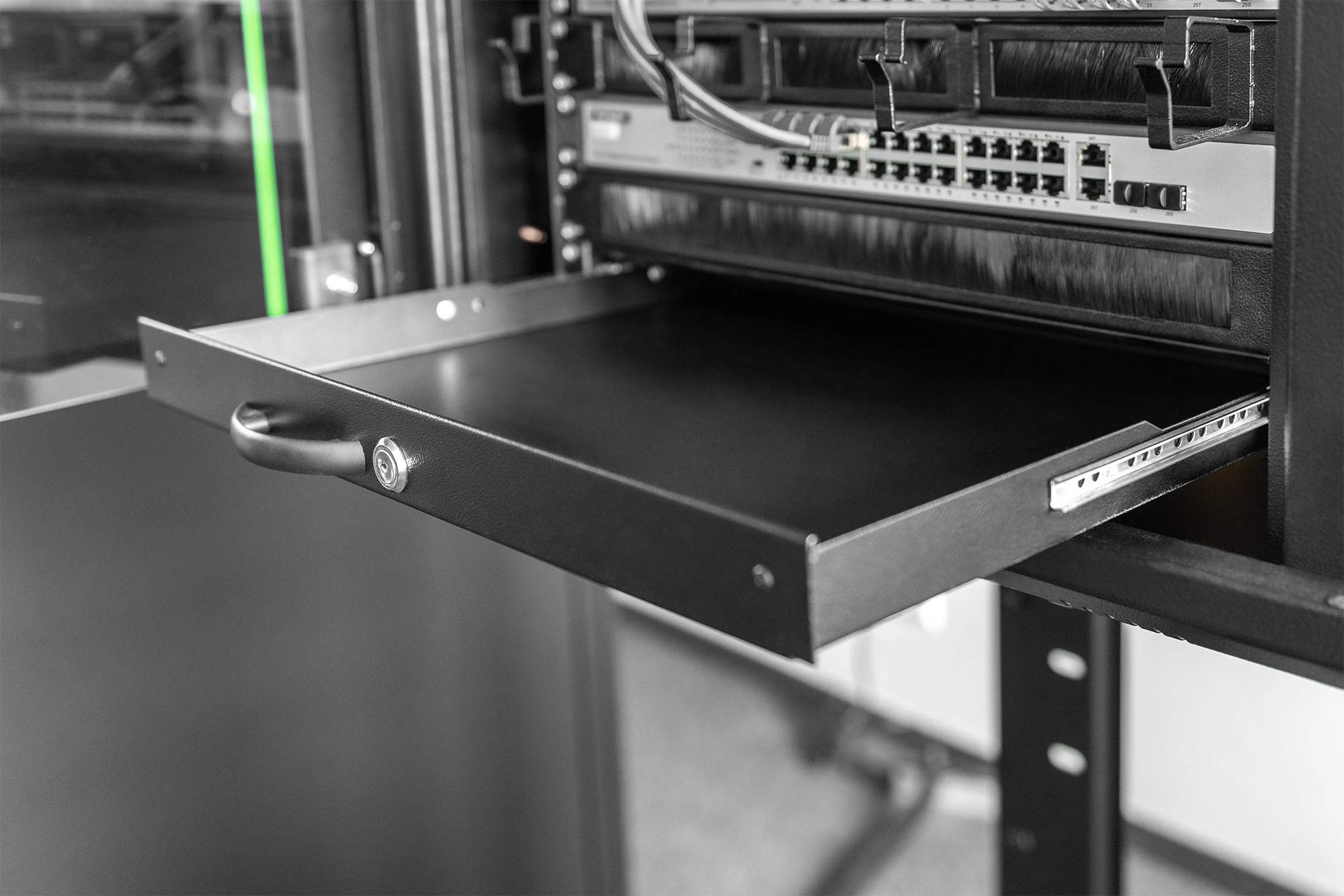 Rack Tvcc Dvr Server Armadio Rack 19 Pollici 2U Per TVCC E DVR - Montaggio A Parete Acciaio Armadio Rack CCTV DVR Acciaio - Foto 11