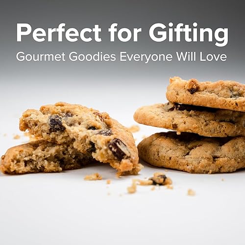 Miniatura 4 de Galletas Christie, surtido gourmet, 12 galletas recién horneadas en lata roja, lata navideña y corporativa, idea de cumpleaños para hombres y mujeres