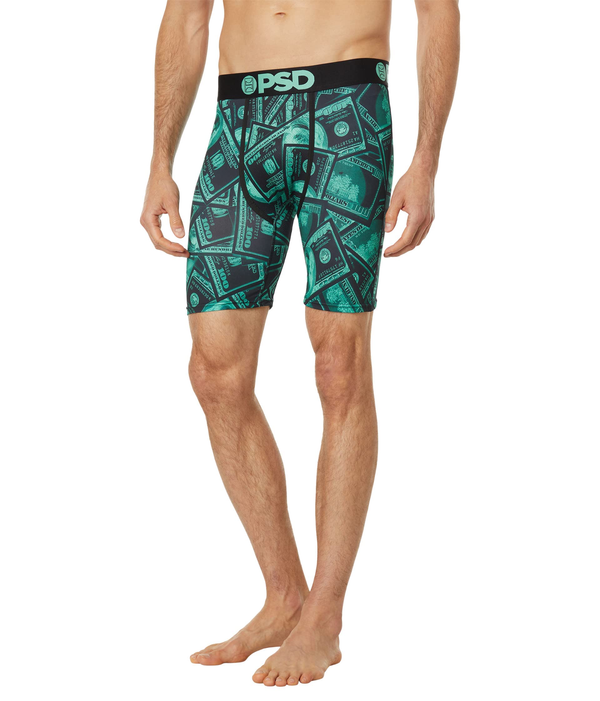 PSD Mens Capital Co Boxer Briefs Blue XL