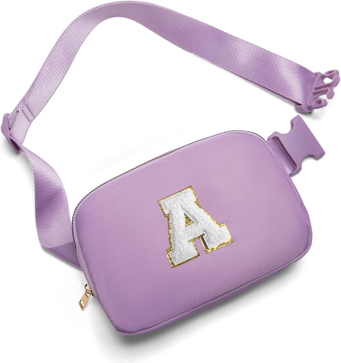 Gitus Birthday Gifts for 8 9 10 11 12 13 Year Old Girls Personalized Fanny Pack Crossbody Bags with Initial Letter Patch Belt Bag for Teen Girls Cute Trendy Stuff Travel Essentials (Lavender-A) Gitus Birthday Gifts for 8 9 10 11 12 13 Year Old Girls Personalized Fanny Pack Crossbody Bags with Initial Letter Patch Belt Bag for Teen Girls Cute Trendy Stuff Travel Essentials (Lavender-A)