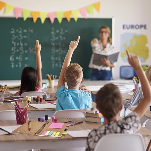 Miniatura 2 de Toodoo Cuaderno de espiral con notas adhesivas de colores y bolígrafo Paquete con 4 unidades