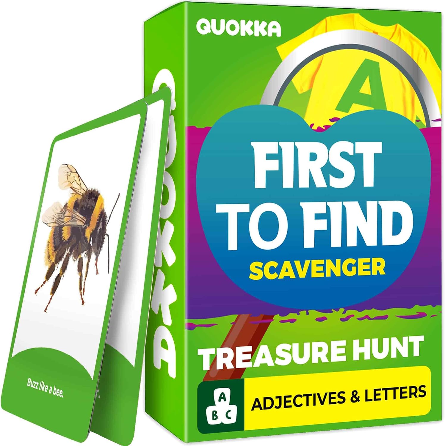 Quokka Scavenger Hunt Cards for Kids Ages 4-8 - Indoor Outdoor Activities