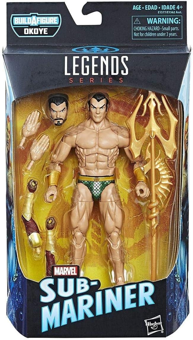 Marvel Black Panther Legends Series Sub-Mariner, 6-inch