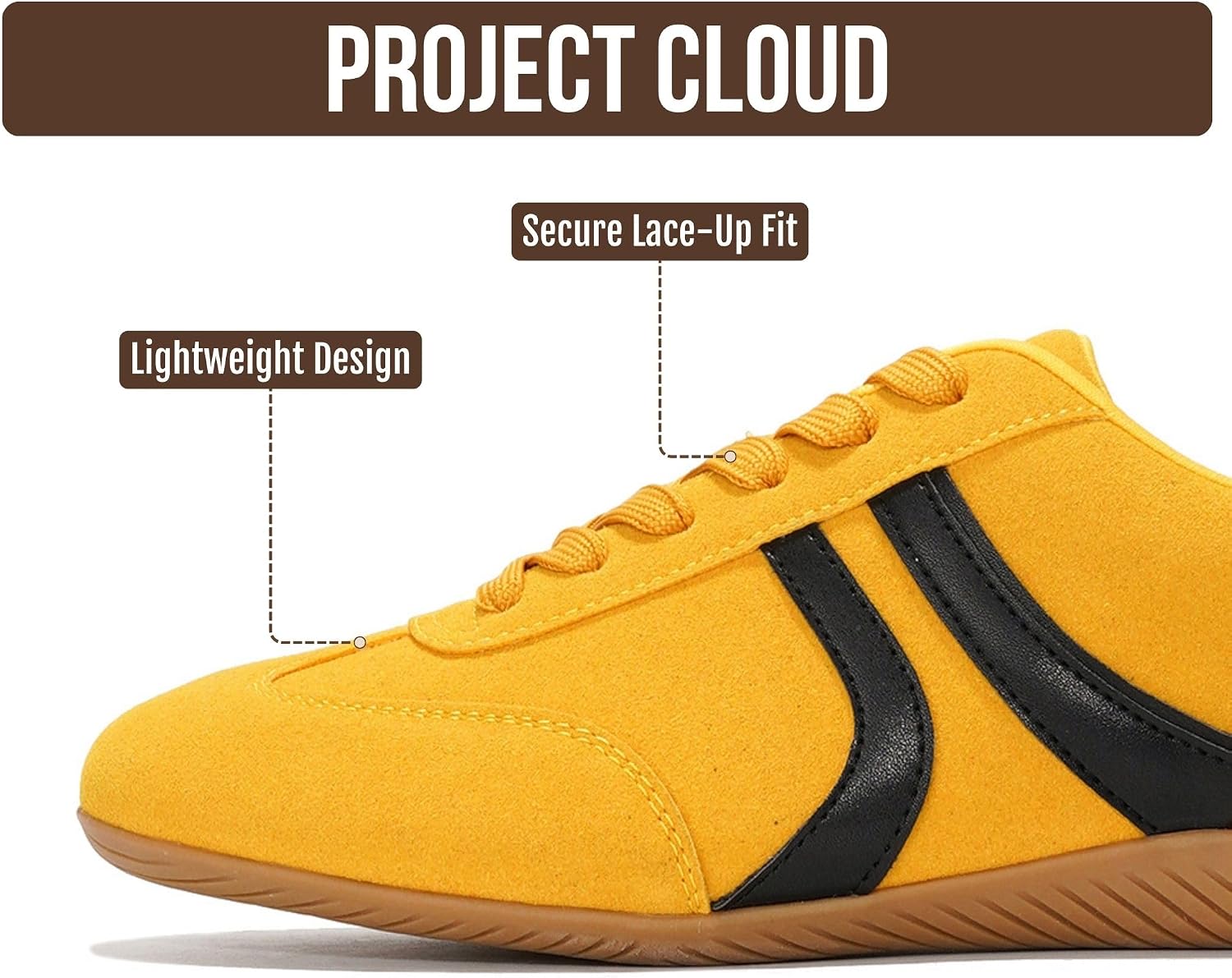 Project Cloud Non-Slip Barefoot Women Sneakers with Soft Memory Foam (Goal) image 4
