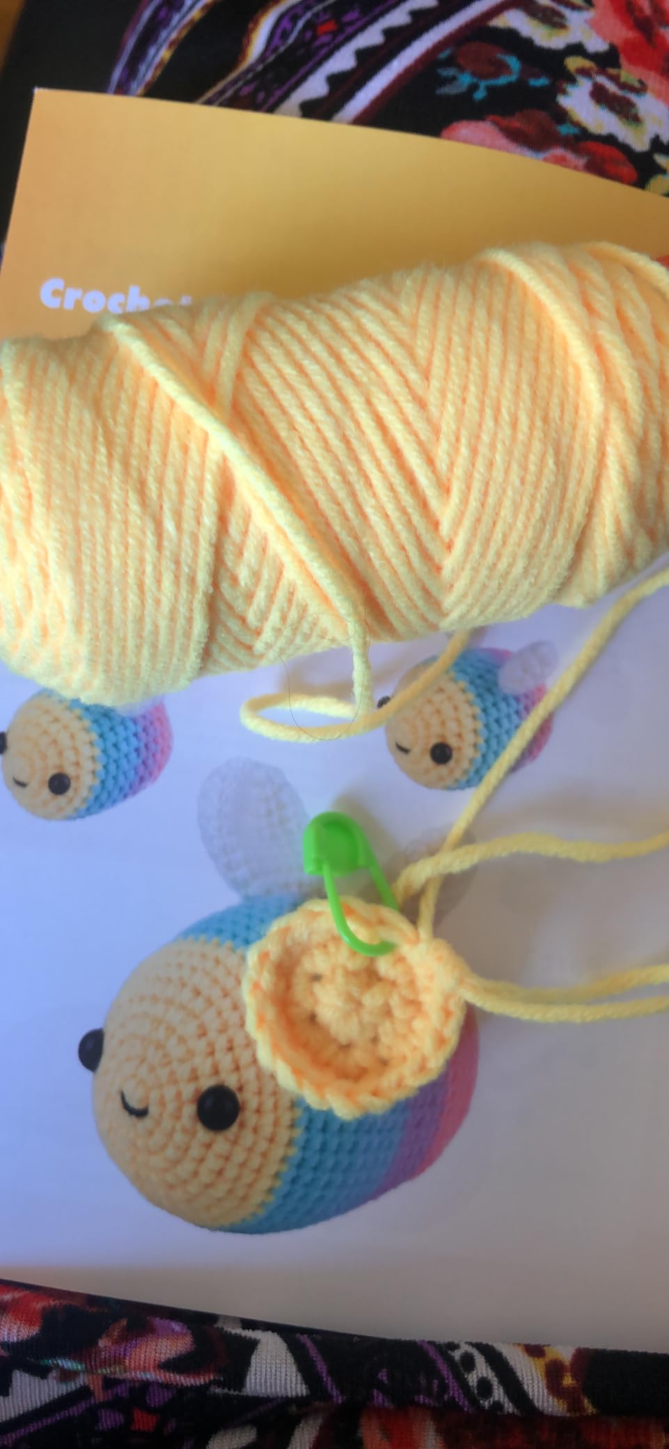 Bee Family Crochet Kit for Beginners