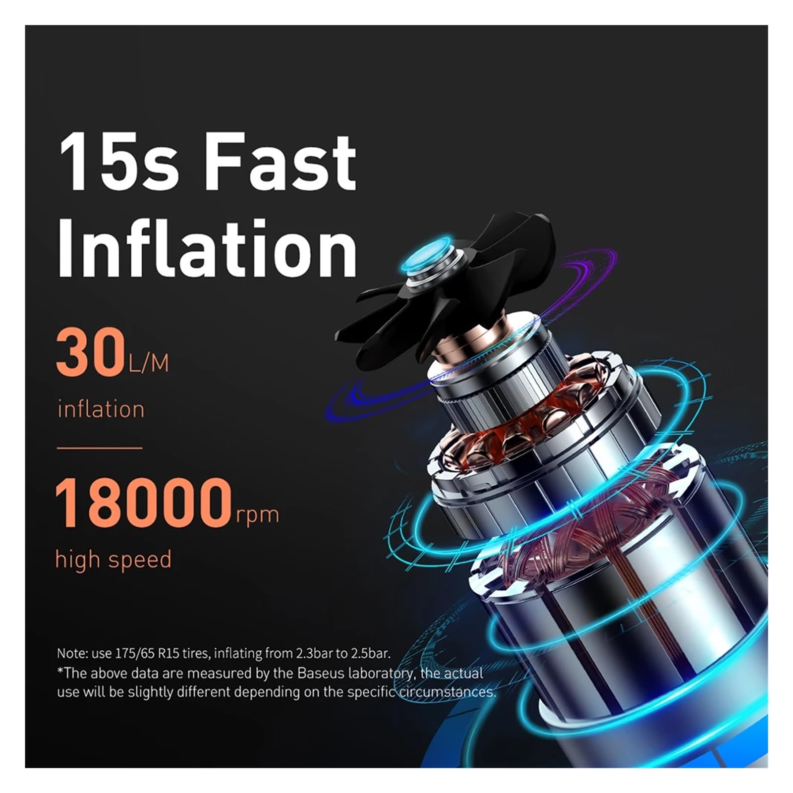 Mini Compressore d'Aria for Auto Portatile Gonfiatore for Pneumatici for Display A LED 12V 150PSI Pompa for con Luce for Bici Moto Inflazione Istantanea