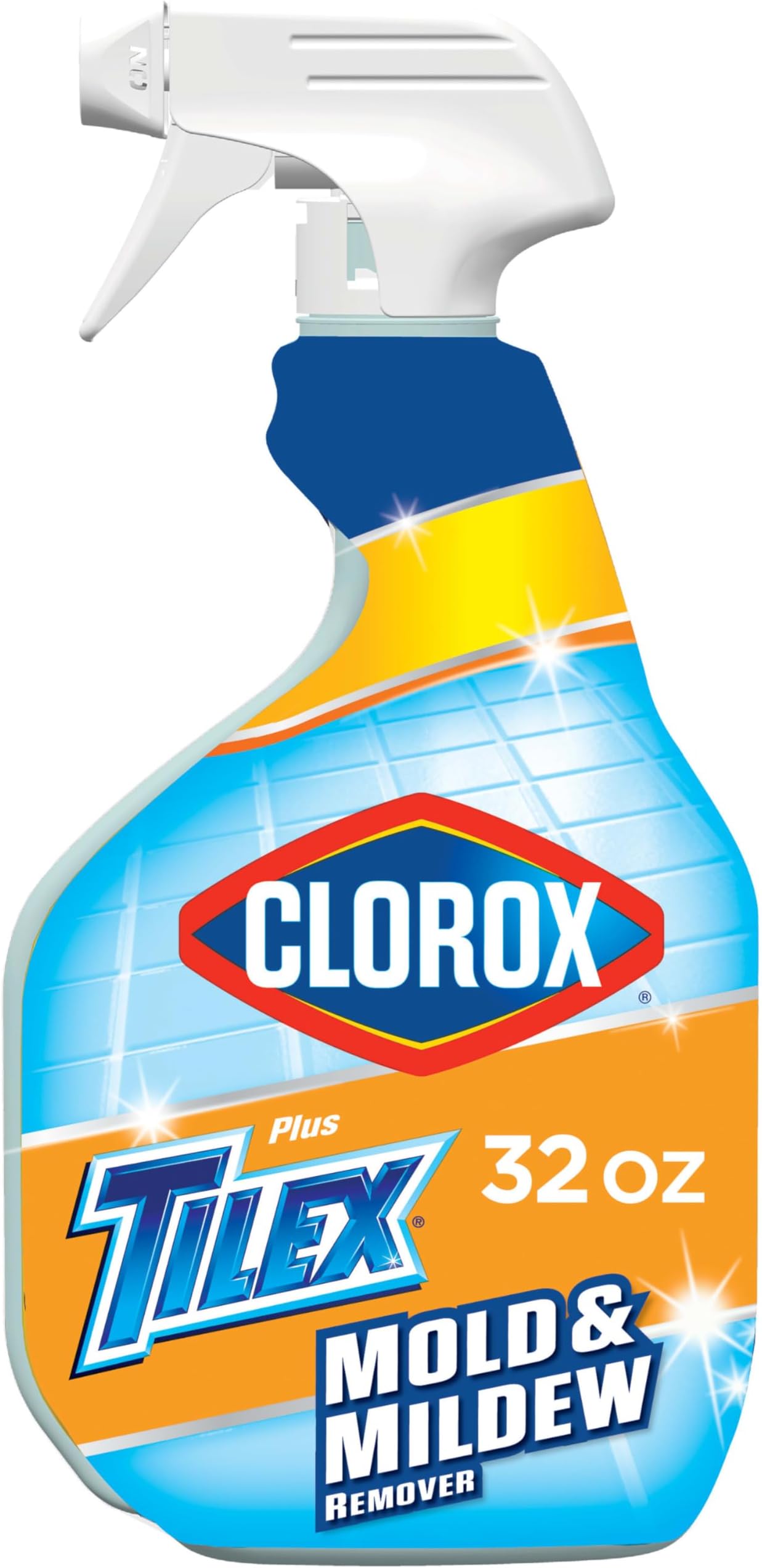Clorox Plus Tilex Mold and Mildew Remover, Spray Bottle, 32
