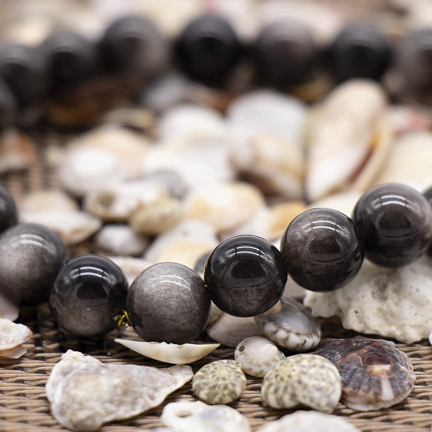 DAZCOLO 8mm Natural Gemstone Stretch Bracelet, Handmade Unisex Crystal Bracelets for Meditation, Yoga, Spiritual Healing & Positive Energy - Image 5