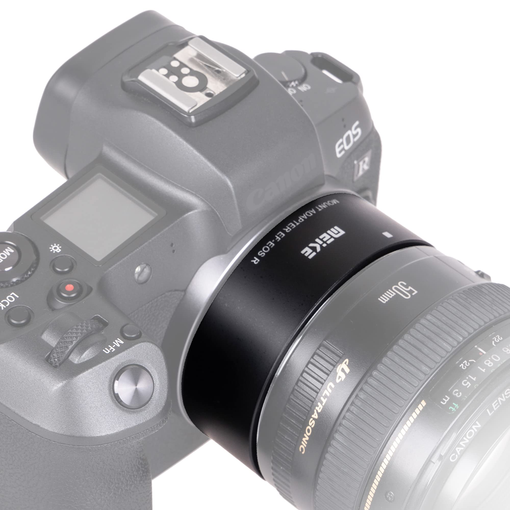 Meike MK-EFTR-A Adattatore per Obiettivi Canon EOS R - Dettaglio