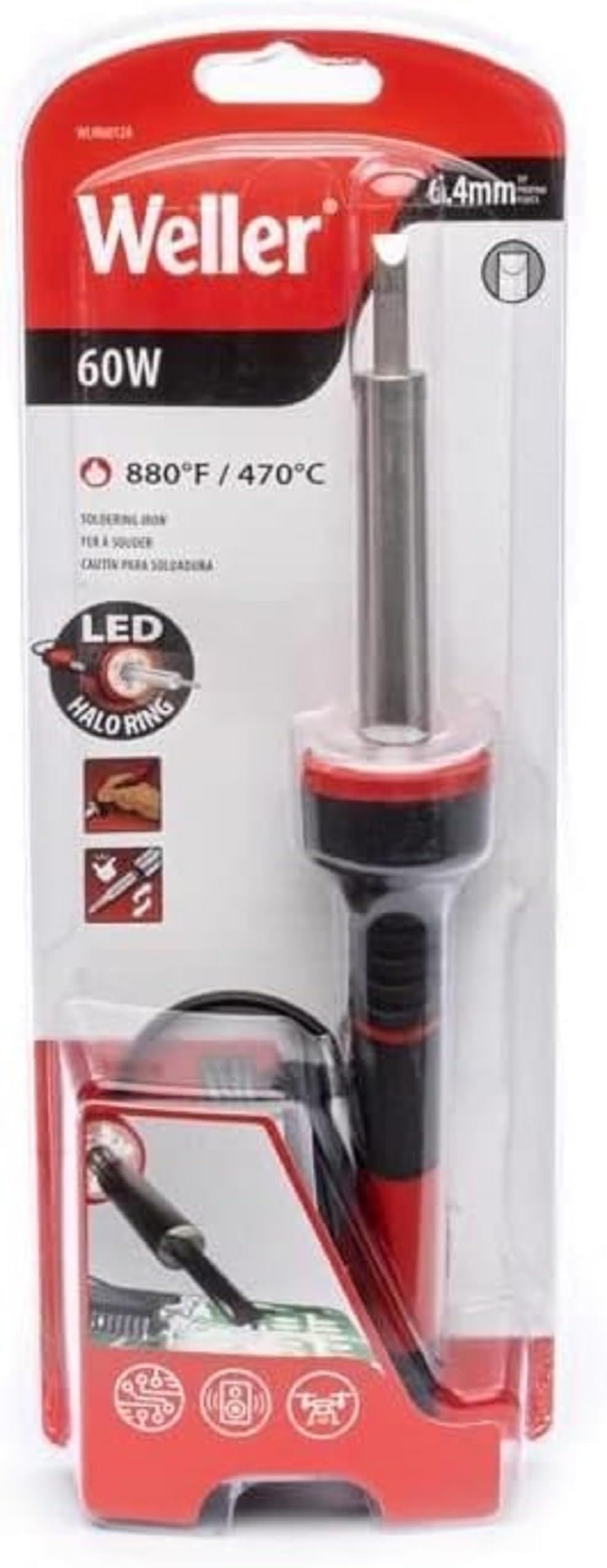Weller 60W Soldering Iron Kit - Professional Quality -2