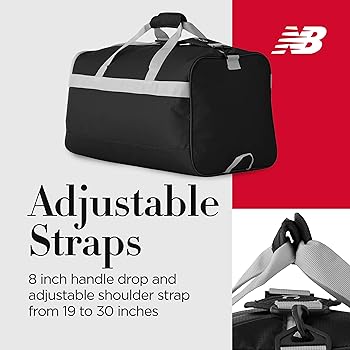 Amazon.com | New Balance Duffel Bag, Core Performance Medium