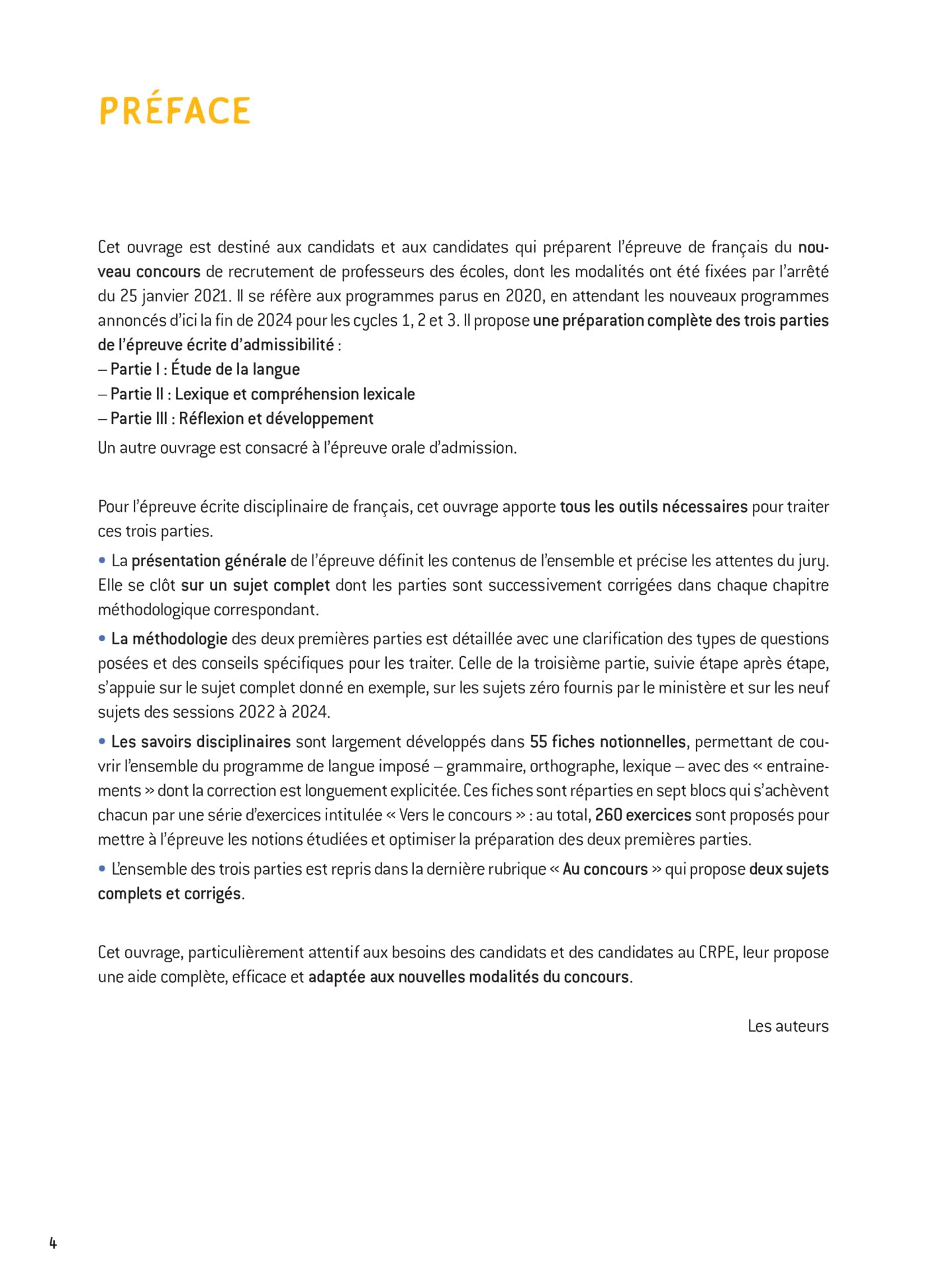 Français - CRPE 2026-2027 - Epreuve écrite d'admissibilité - L3 et M2