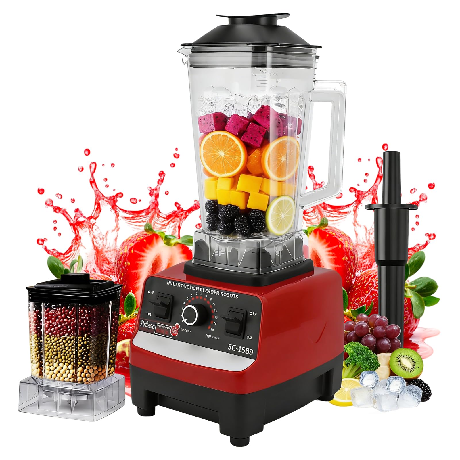 Blenders for Kitchen, 4500W High Speed Professional Smoothie Maker