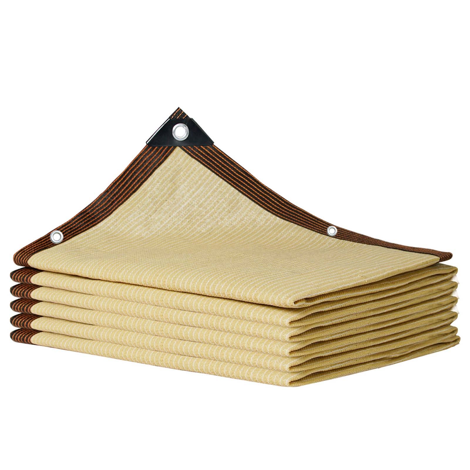Filet anti-UV léger avec œillets pour plantes, fleurs, terrasse, 3 x 6 m, protection solaire