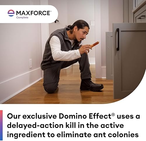 Miniatura 8 de Maxforce - Cebo granular para insectos de marca completa, 4 libras, mata hormigas, cucarachas, grillos, peces plateados y más