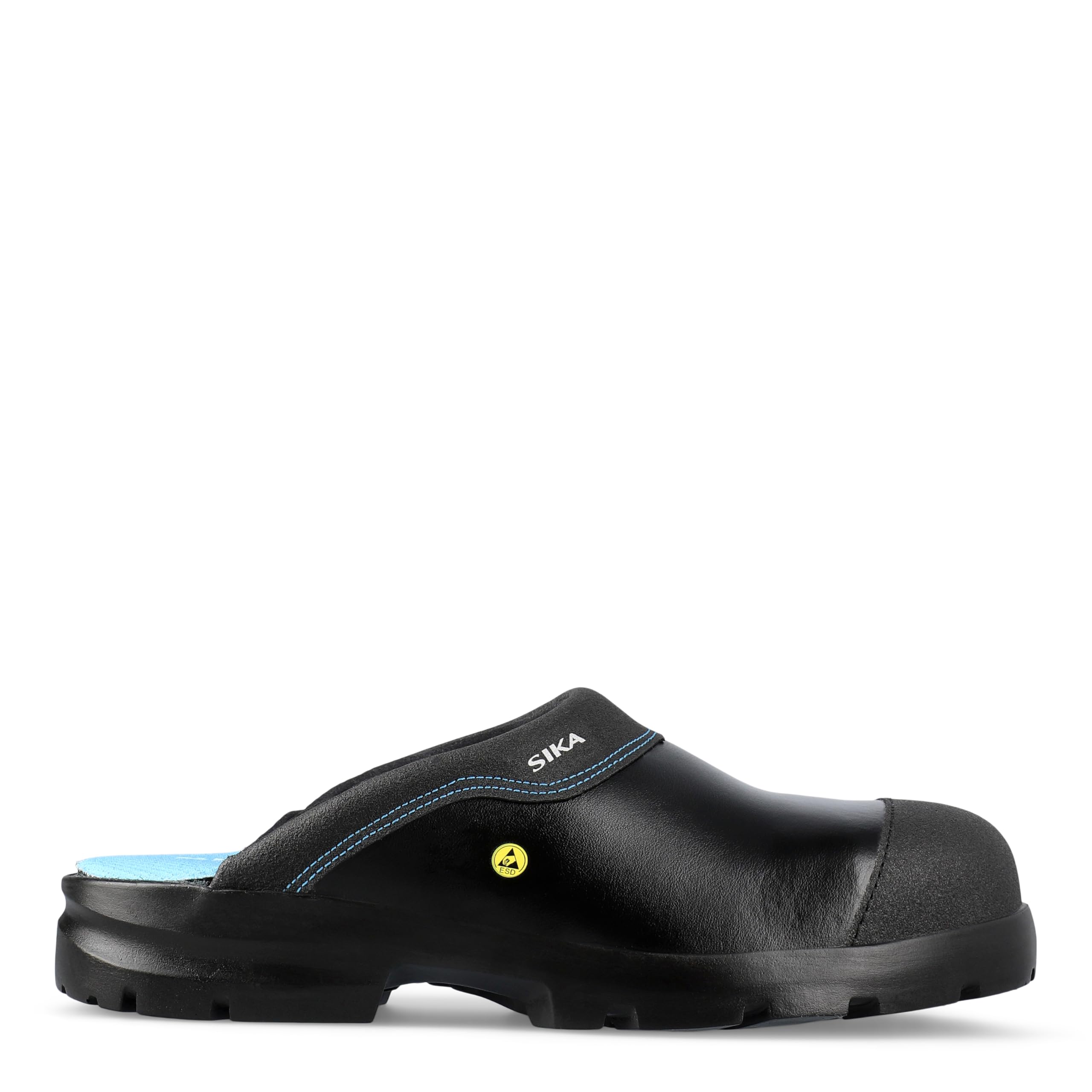 SIKA - Calzado de protección de Piel para hombre Negro negro, color Negro, talla