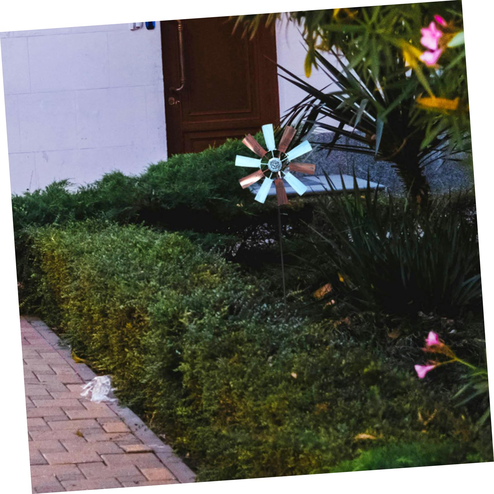 Molinillo de Viento de Jardín de Hierro para Exterior