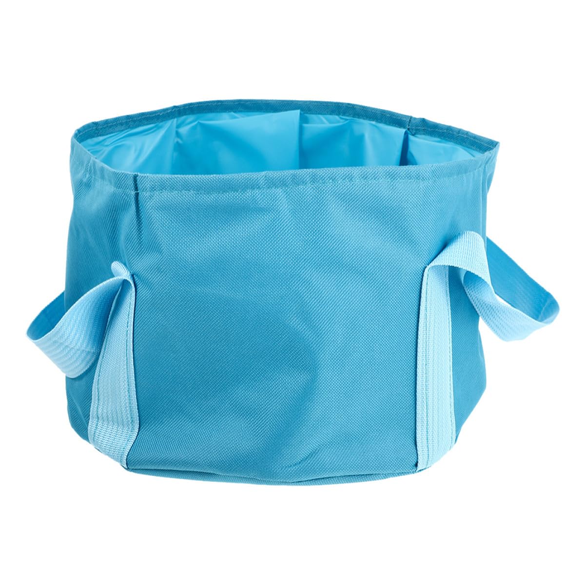 15L Foldable Foot Soak Basin Large Portable Foot Bath Tub Handle Blue Home Soaking Bucket for Relaxation and Care