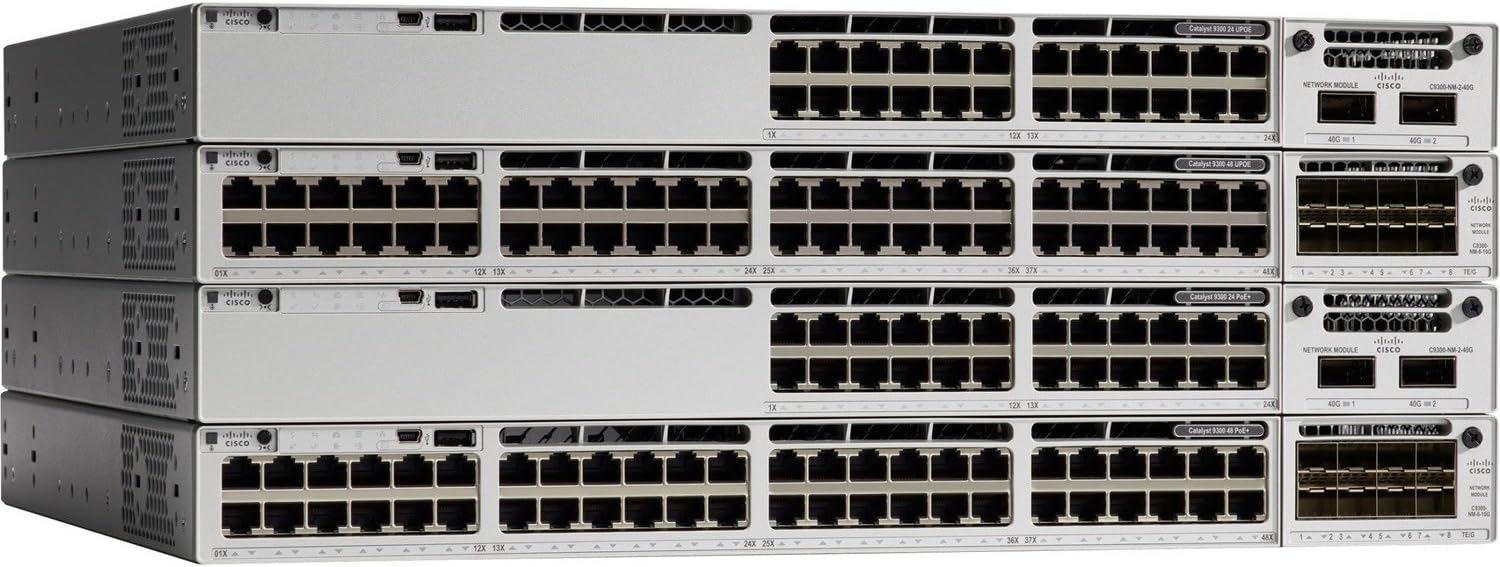 Cisco Catalyst 9300 48-Port (12 MGIG 36 2.5GBPS) Network Essentials