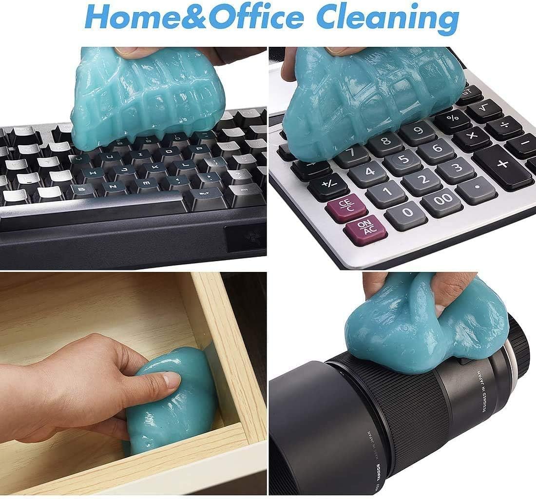 Keyboard Cleaner, Dust Cleaner for Computer Cleaning Supplies Laptop Cleaning Putty Car Cleaner Gel Dust Cleaner Mud Car Cleaning Slime