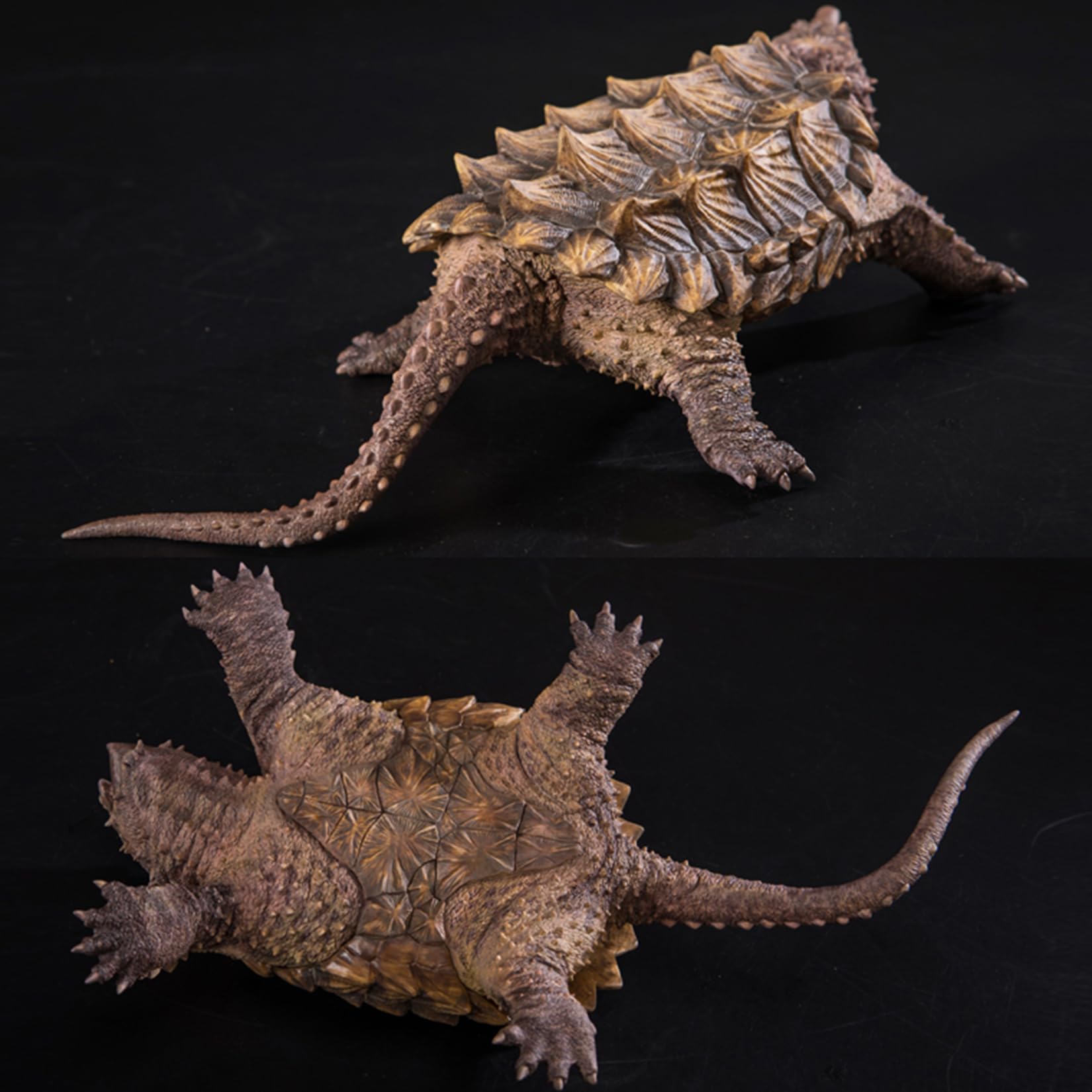 ワニガメ フィギュア Amazon.co.jp: BACALYSO | the soul of sculptor ワニガメ カメ 口を