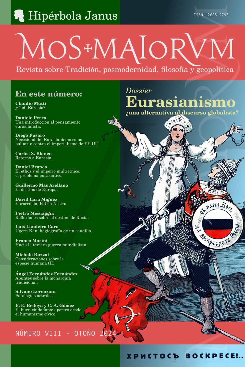 MOS MAIORVM VIII: Revista sobre Tradición, posmodernidad, filosofía y geopolítica