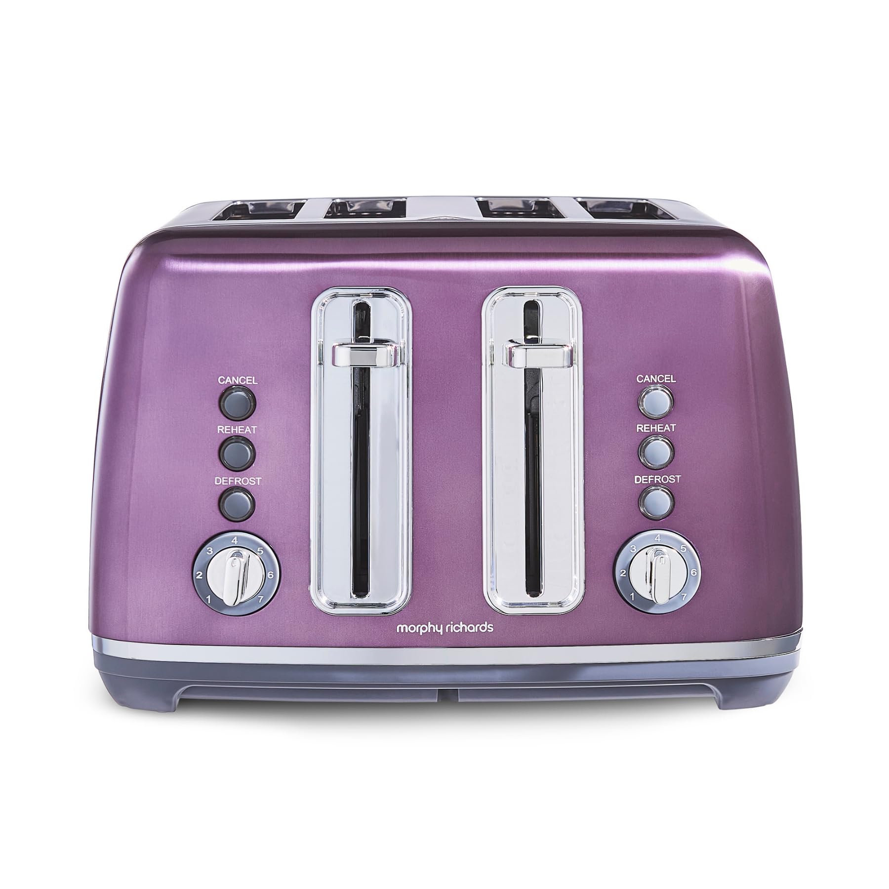 Morphy Richards Accents 4 Slice Toaster - Purple - 2200W