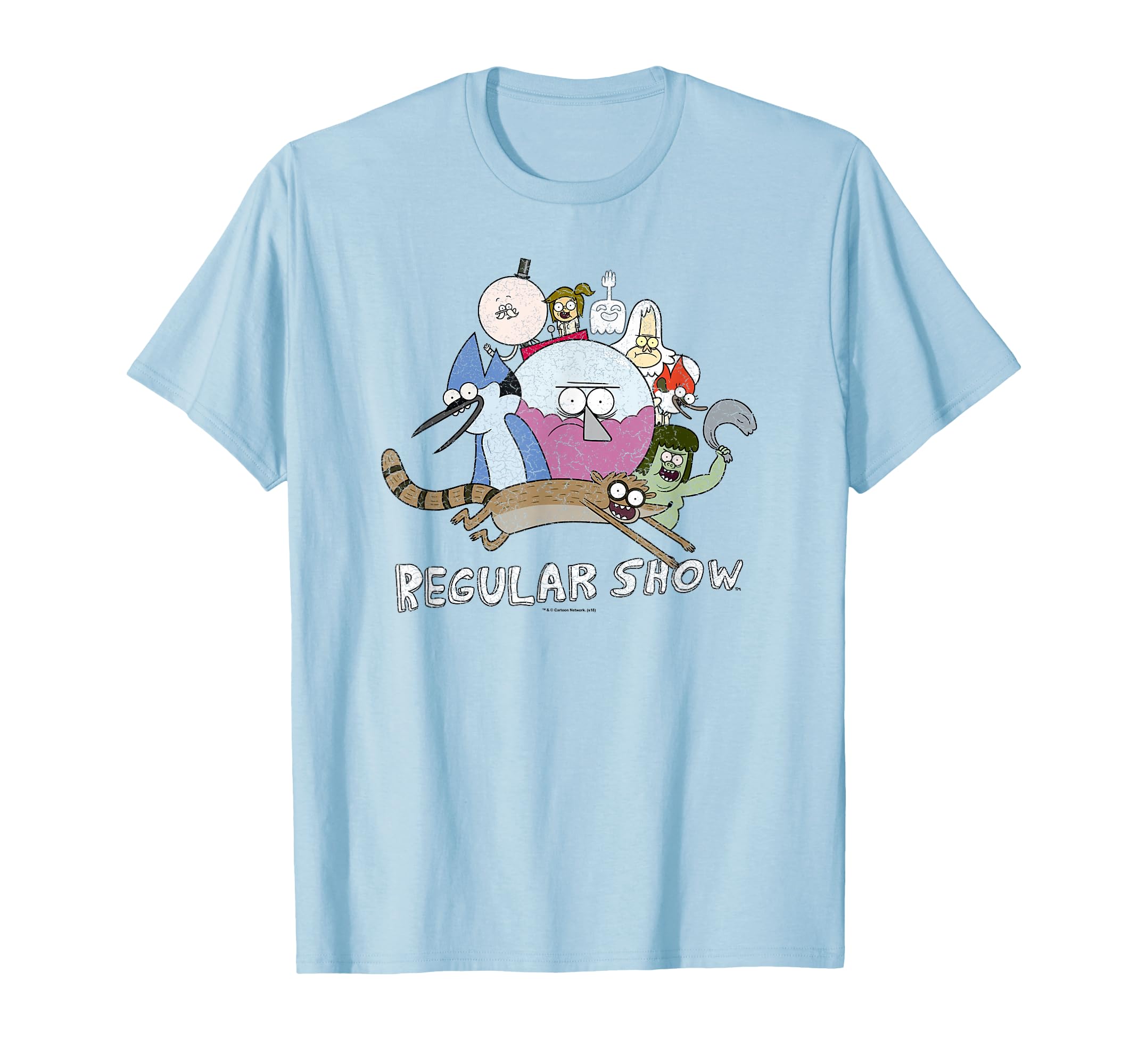Regular Show Surrounding Benson T-Shirt Small